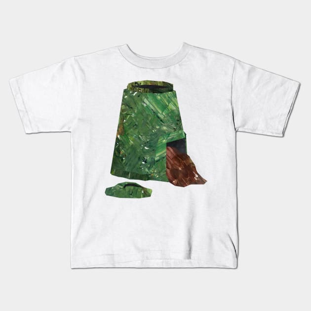 Compost bin Kids T-Shirt by Babban Gaelg